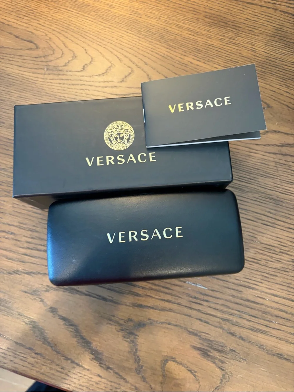 Versace Women’s Amber Brown Gradient Square Sunglasses